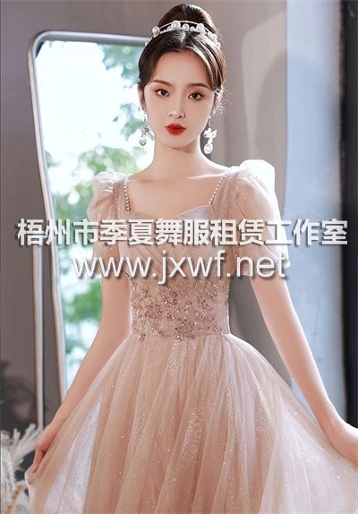 L2102香槟色礼服