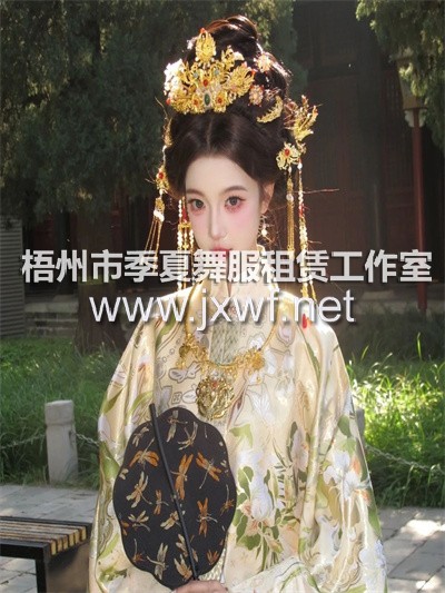 G2068黄色大明贵女汉服